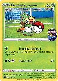 Grookey on the Ball #3 Miscellaneous Cards & Products