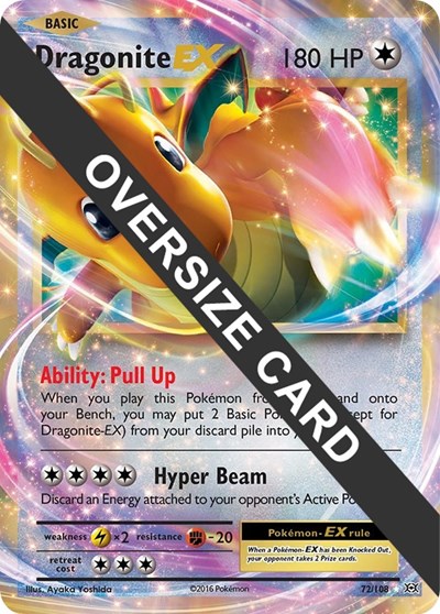 Dragonite EX #72 Jumbo Cards
