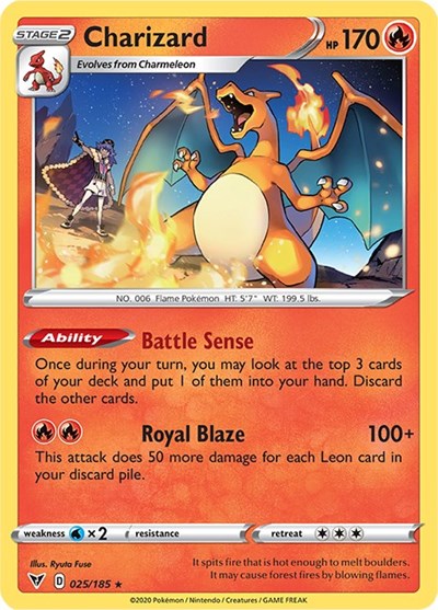 Charizard Deck Exclusives #25