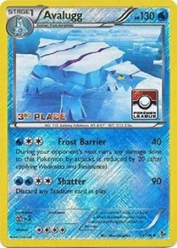 Avalugg (Pokemon League) [3rd Place] #31 League & Championship Cards