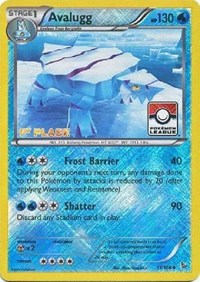 Avalugg (Pokemon League) [1st Place] #31 League & Championship Cards