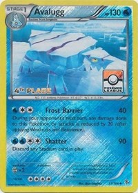 Avalugg (Pokemon League) [4th Place] #31 League & Championship Cards