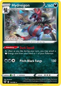 Hydreigon [Thank You] #110 Miscellaneous Cards & Products