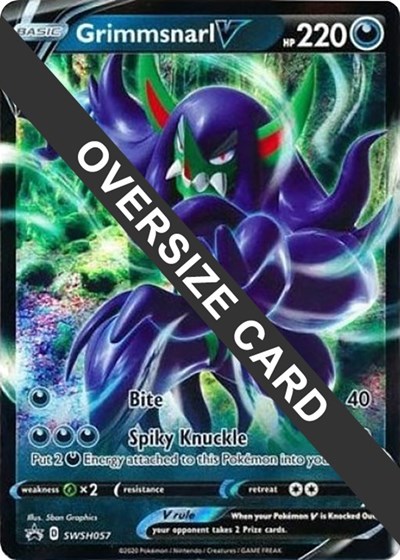 Grimmsnarl V #SWSH057 Jumbo Cards