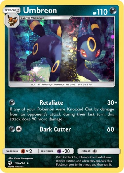 Umbreon #120 Blister Exclusives