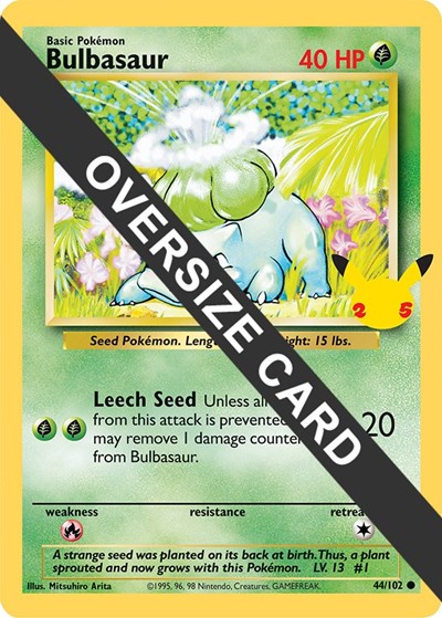 Bulbasaur — First Partner Pack chase card