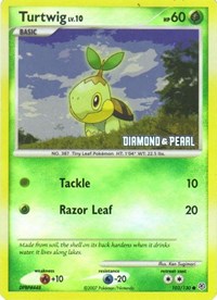 Turtwig [Diamond & Pearl] #103 Burger King Promos
