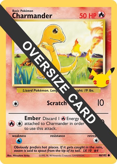 Charmander — First Partner Pack chase card