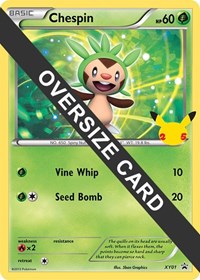 Chespin #XY01 First Partner Pack