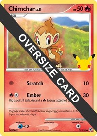 Chimchar #76 First Partner Pack