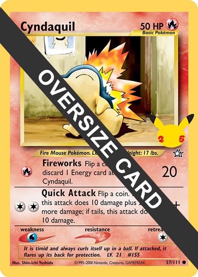 Cyndaquil #57 First Partner Pack