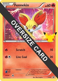 Fennekin #XY02 First Partner Pack