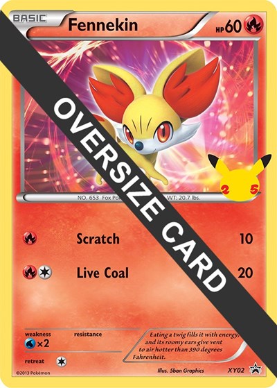 Fennekin #XY02 First Partner Pack
