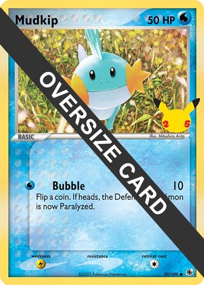 Mudkip #59 First Partner Pack