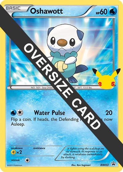 Oshawott #BW03 First Partner Pack