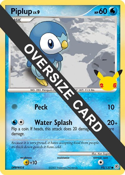 Piplup #93 First Partner Pack