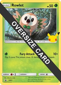 Rowlet #SM01 First Partner Pack