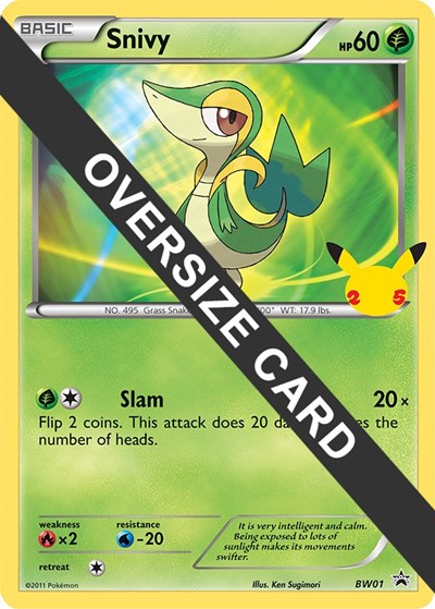 Snivy #BW01 First Partner Pack