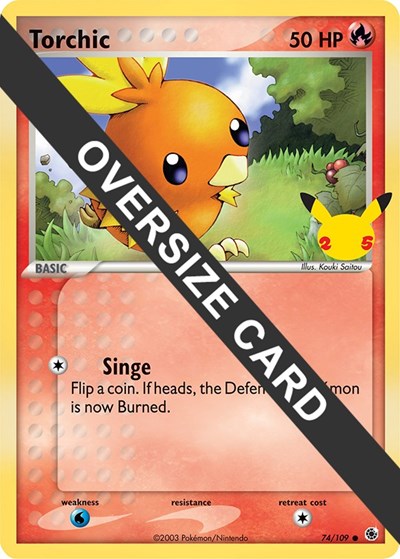 Torchic #74 First Partner Pack