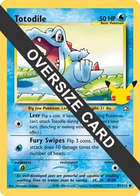 Totodile #81 First Partner Pack