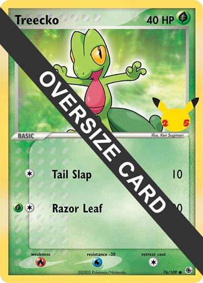 Treecko #76 First Partner Pack