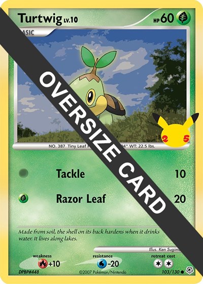 Turtwig #103 First Partner Pack