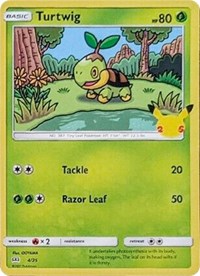 Turtwig #4 McDonald's 25th Anniversary Promos