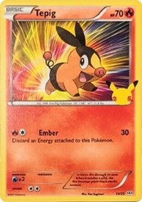 Tepig #13 McDonald's 25th Anniversary Promos