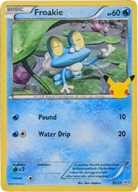 Froakie #22 McDonald's 25th Anniversary Promos