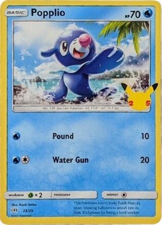 Popplio #23 McDonald's 25th Anniversary Promos