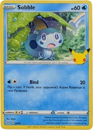 Sobble #24 McDonald's 25th Anniversary Promos