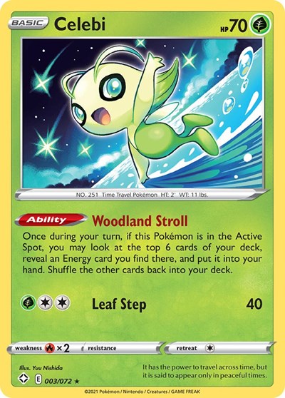 Celebi #3 Shining Fates