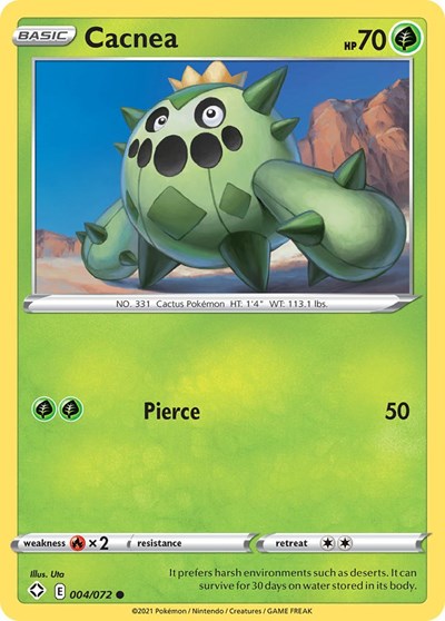 Cacnea #4 Shining Fates