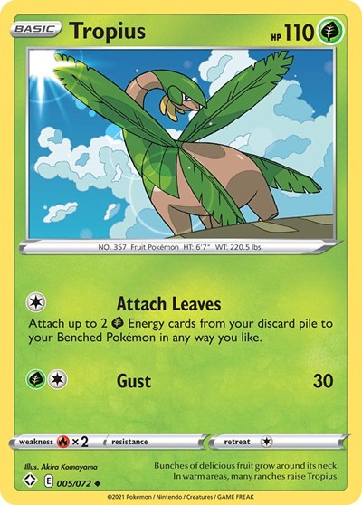 Tropius #5 Shining Fates
