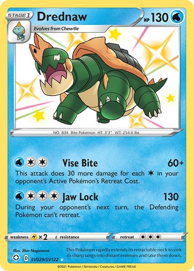 Drednaw #SV029 Shining Fates: Shiny Vault