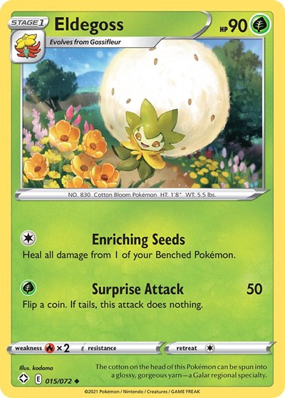 Eldegoss #15 Shining Fates