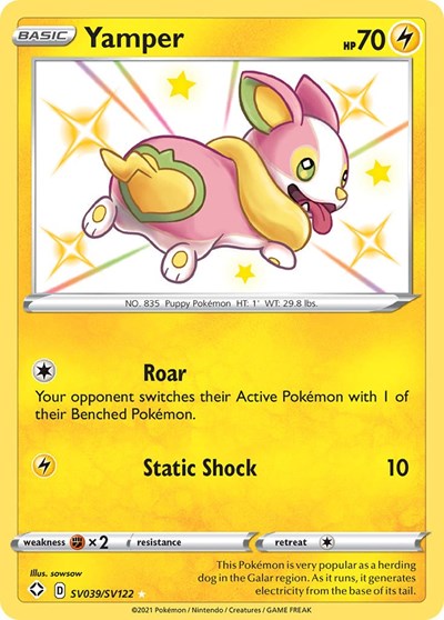 Yamper #SV039 Shining Fates: Shiny Vault