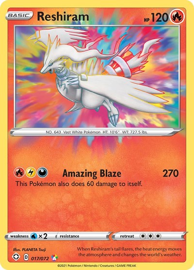 Reshiram #17 Shining Fates