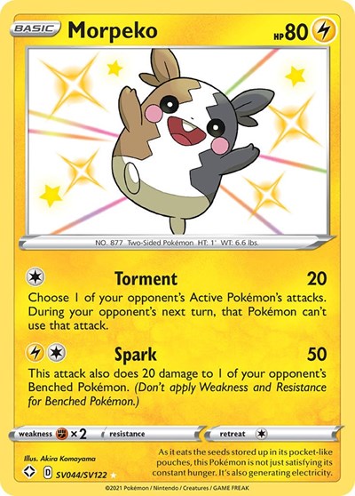 Morpeko #SV044 Shining Fates: Shiny Vault