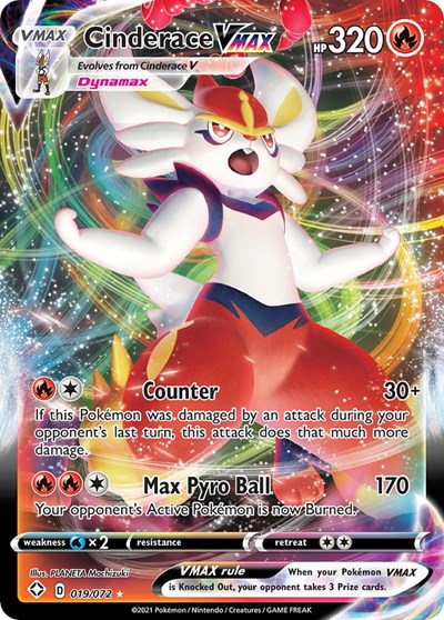 Cinderace VMAX #19 Shining Fates
