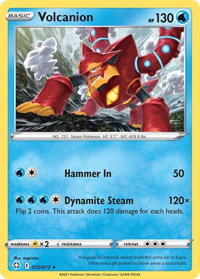 Volcanion #25 Shining Fates