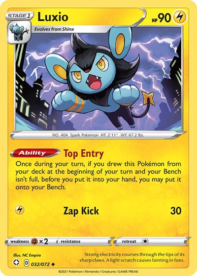 Luxio #32 Shining Fates