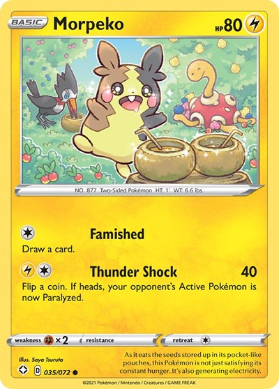Morpeko #35 Shining Fates