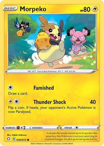 Morpeko #36 Shining Fates