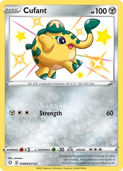 Cufant #SV090 Shining Fates: Shiny Vault