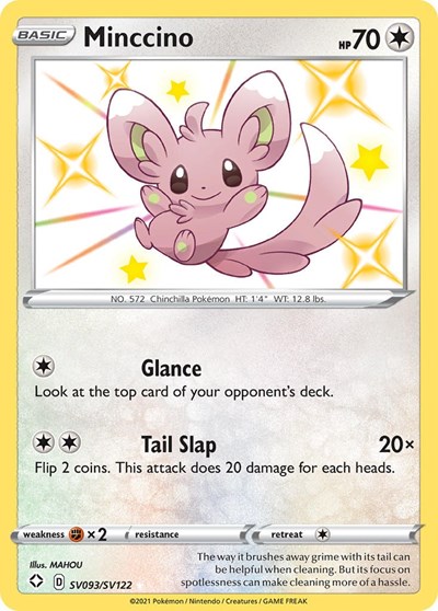 Minccino #SV093 Shining Fates: Shiny Vault