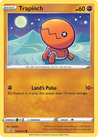 Trapinch #40 Shining Fates