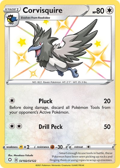 Corvisquire #SV102 Shining Fates: Shiny Vault