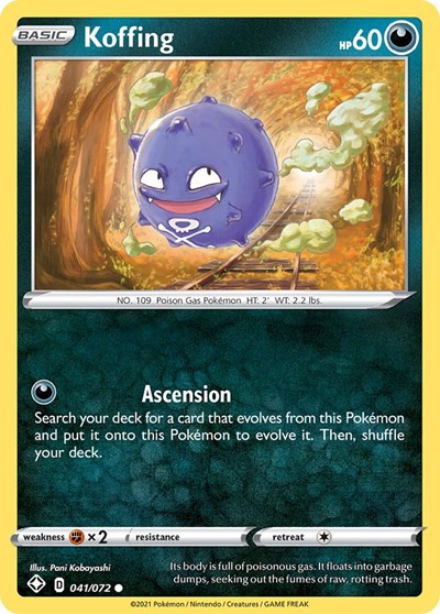 Koffing #41 Shining Fates
