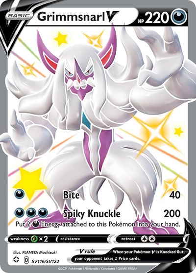 Grimmsnarl V #SV116 Shining Fates: Shiny Vault